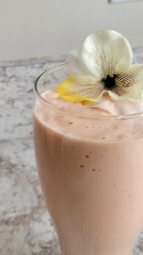 Ji Papay ak Korosol | Papaya and Soursop Smoothie